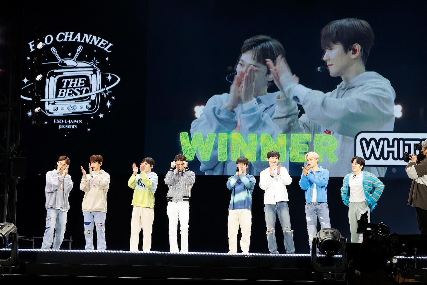 「EXO-L-JAPAN presents EXO CHANNEL “THE BEST”」の様子。
