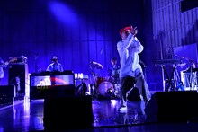 スチャダラパー「祝・日比谷野音100周年 スチャダラ2090」の様子。（撮影：三浦憲治）