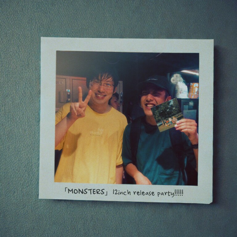 「PLAYSET vol.10~『MONSTERS』12inch release party~」告知ビジュアル