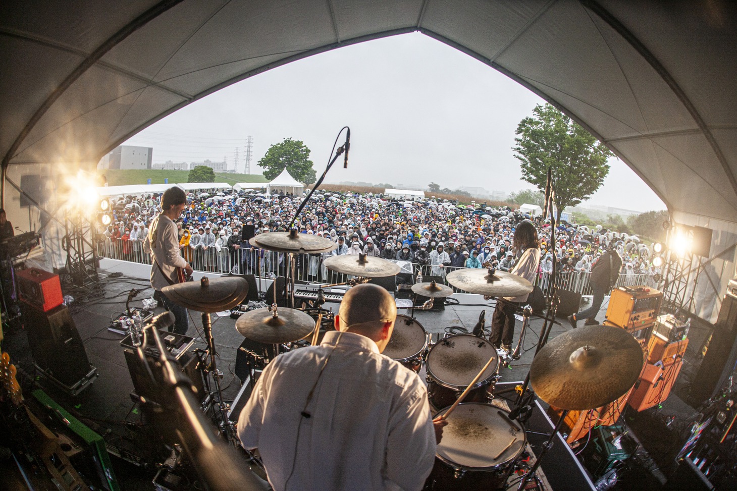 the band apart「ITa FES」1日目の様子。（Photo by Daisuke Yoshida）