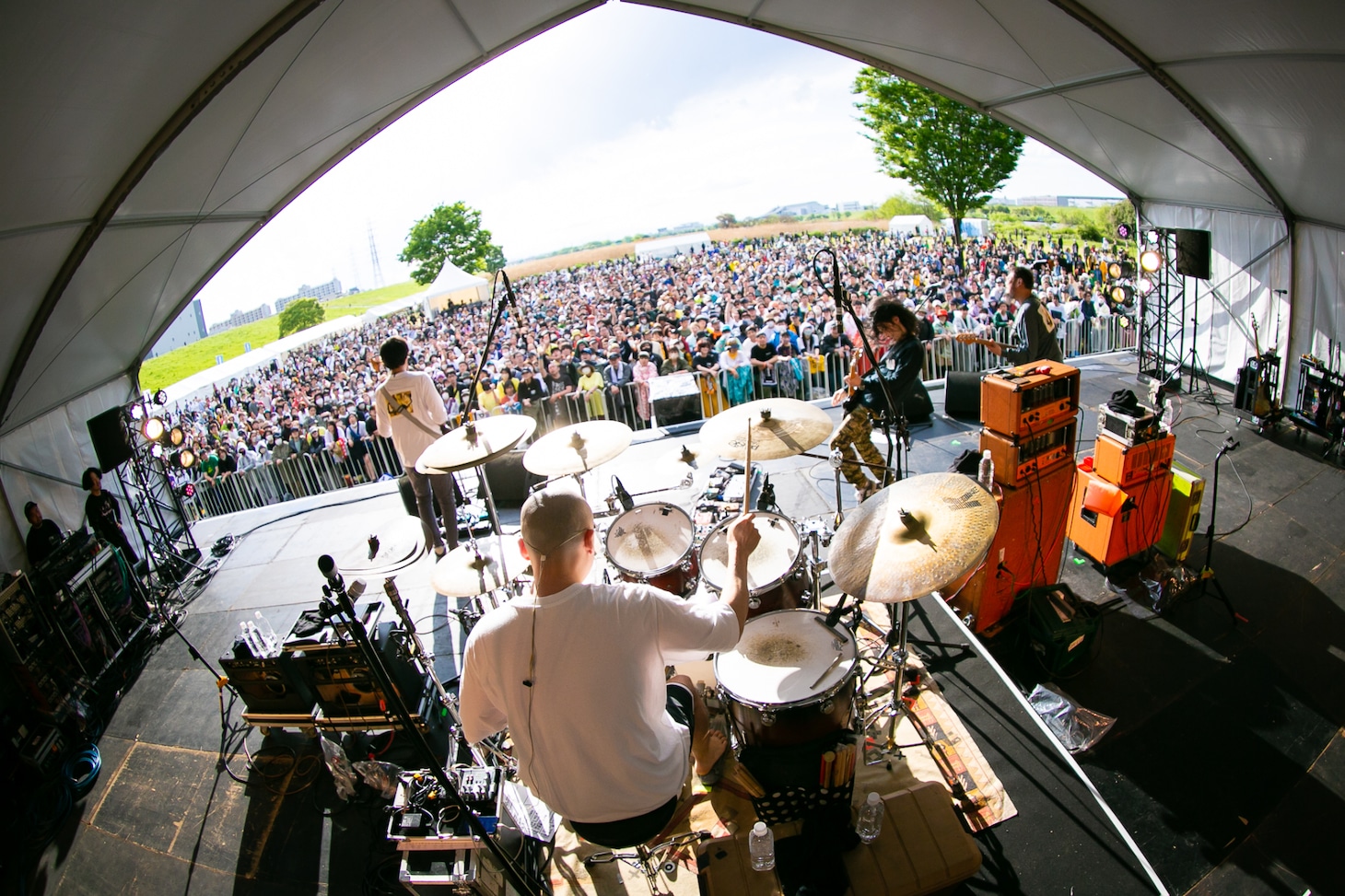 the band apart（Photo by Daisuke Yoshida）