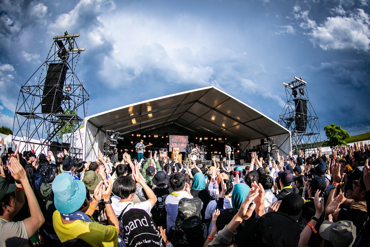 the band apart（Photo by Daisuke Yoshida）