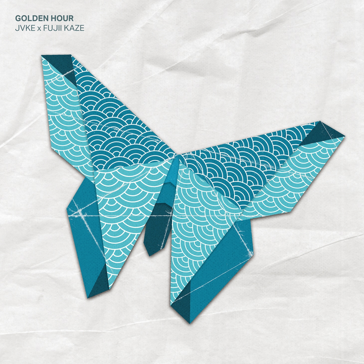 ジェイク「golden hour（Fujii Kaze Remix）」配信ジャケット