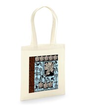 幾何学模様「幾何学模様 ポスター展」トートバッグ（Natural）