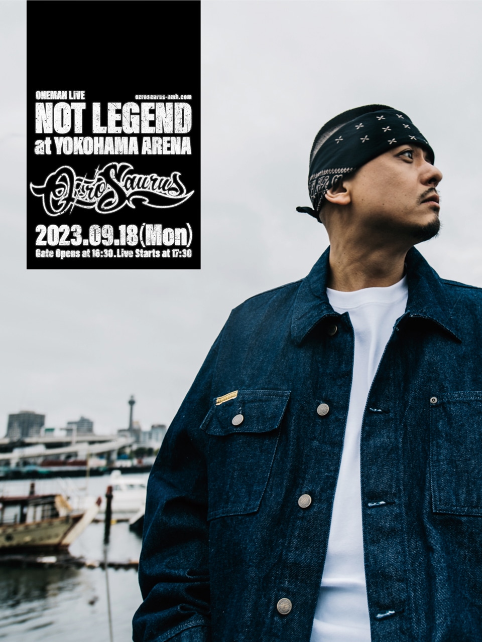 OZROSAURUS「NOT LEGEND」告知ビジュアル