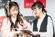 左から桜木心菜、小久保柚乃。
