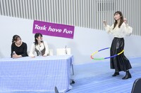 「Task have Fun Diary」収録の様子。
