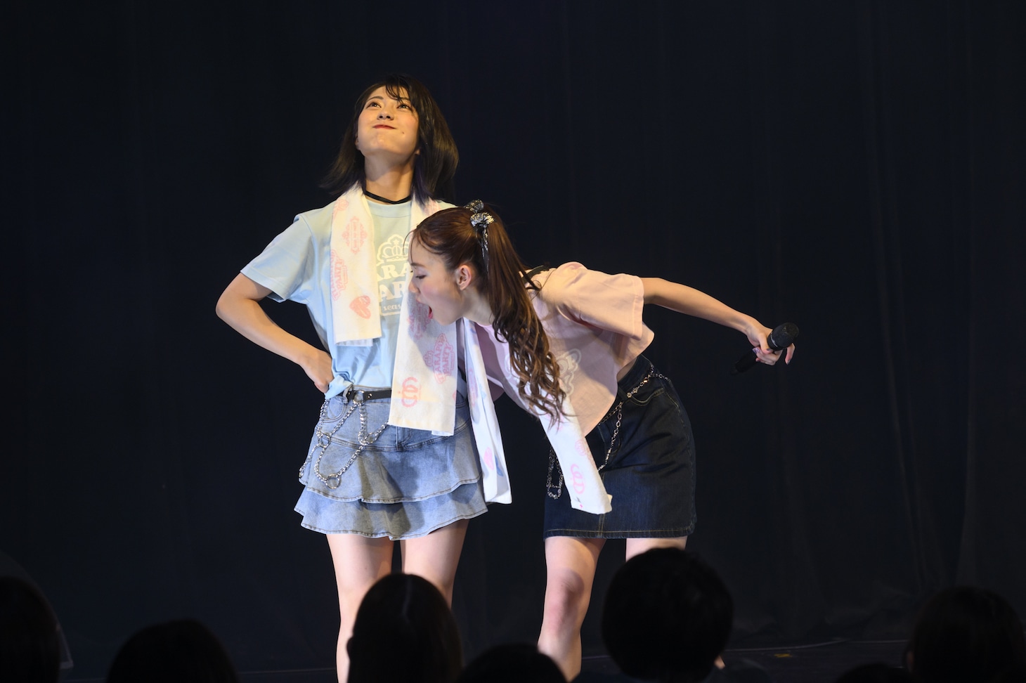 三田美吹と雪月心愛。