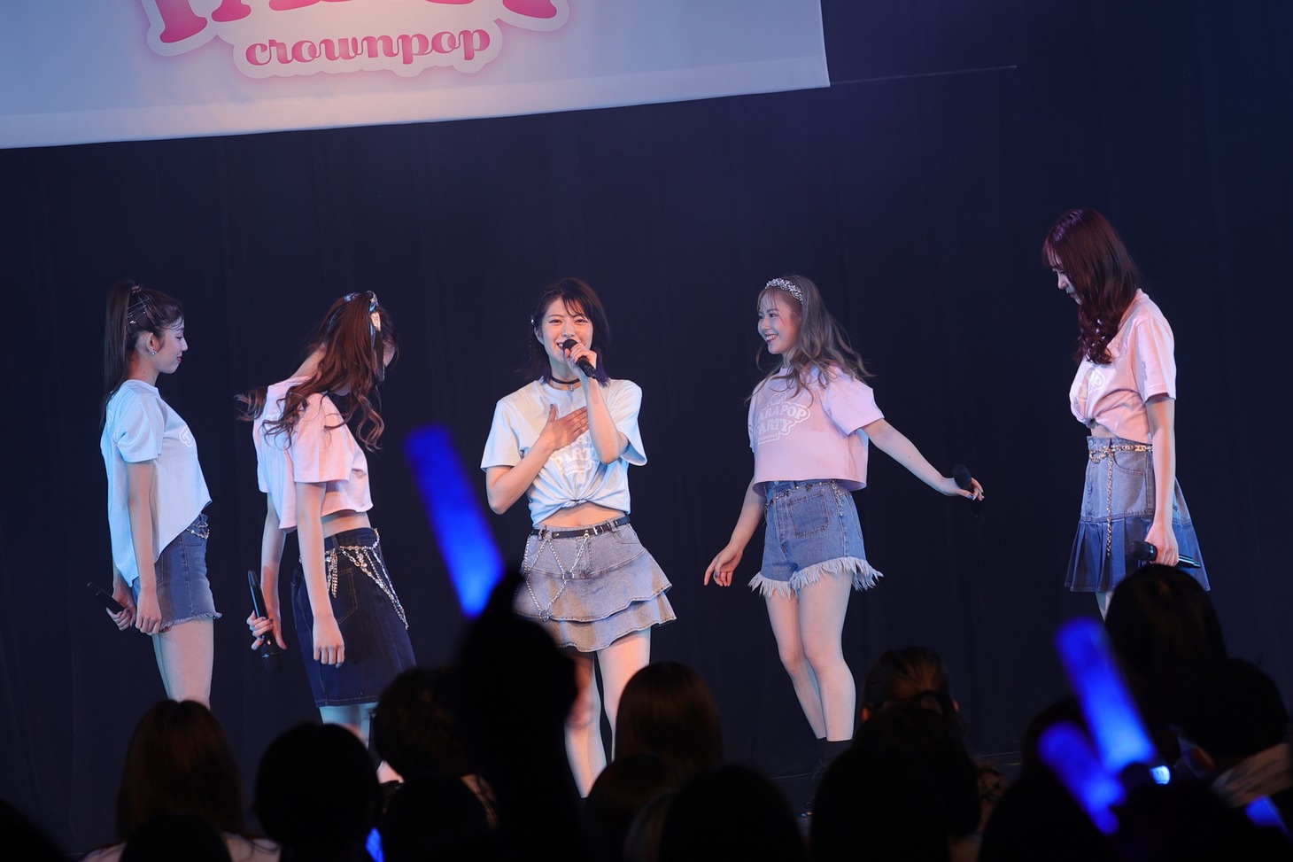 CROWN POP「TIARA POP PARTY Season1」の様子。