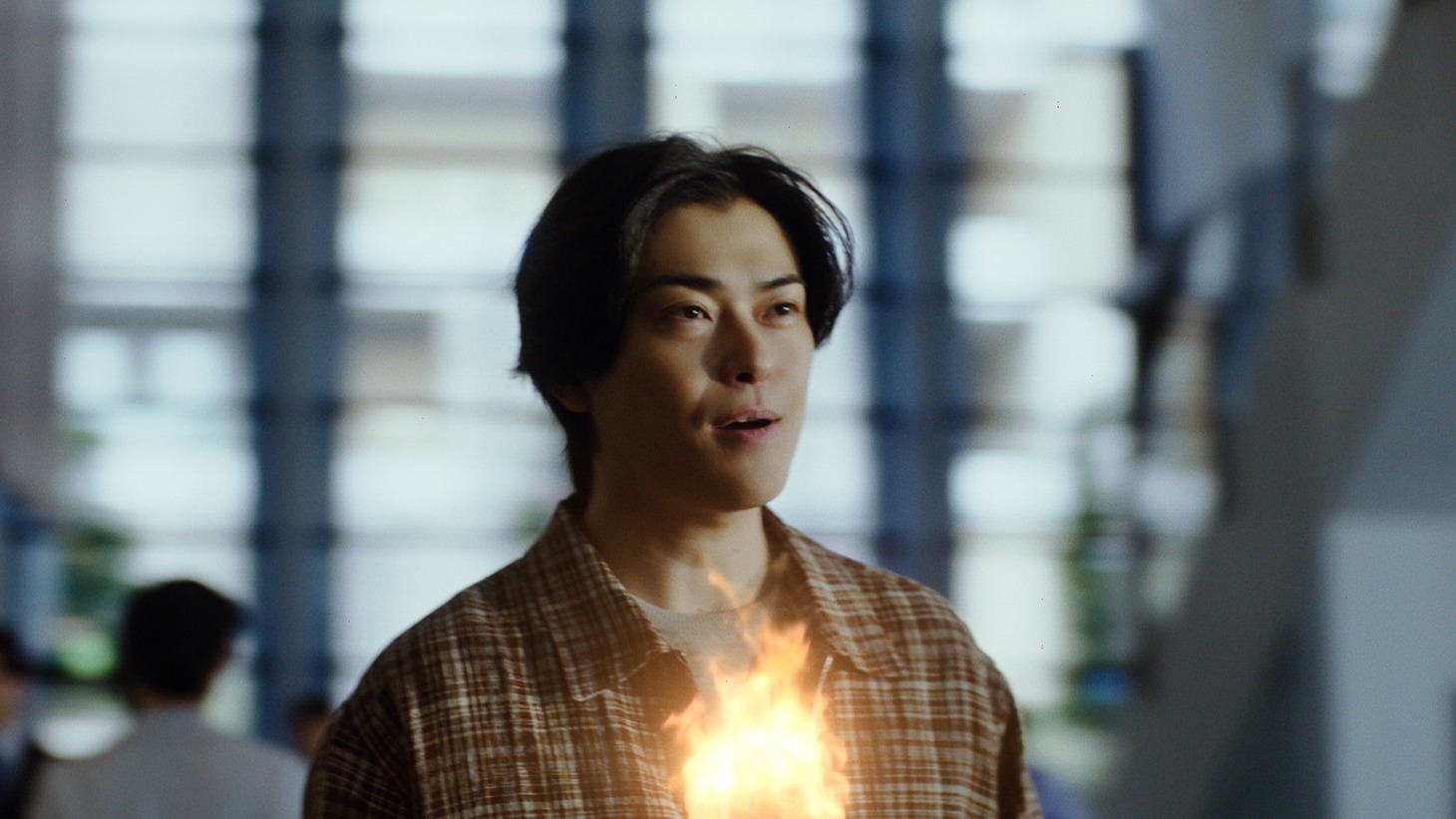 テレビCM「3つの炎」編より。