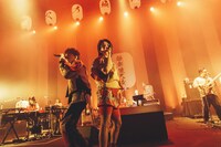 「ゲスの極み乙女 ツアー2023『歌舞伎乙女』」最終公演の様子。（撮影：横山マサト）