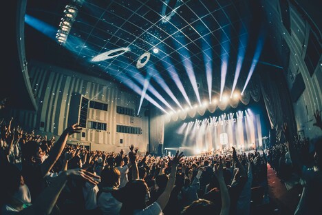 「ゲスの極み乙女 ツアー2023『歌舞伎乙女』」最終公演の様子。（撮影：横山マサト）