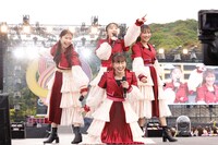 ももいろクローバーZ「ももクロ春の一大事2023 in 福山市 ～笑顔のチカラ つなげるオモイ～」4月23日公演の様子。