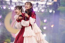 ももいろクローバーZ「ももクロ春の一大事2023 in 福山市 ～笑顔のチカラ つなげるオモイ～」4月23日公演の様子。