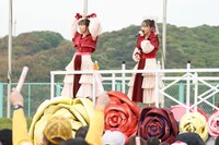 ももいろクローバーZ「ももクロ春の一大事2023 in 福山市 ～笑顔のチカラ つなげるオモイ～」4月23日公演の様子。