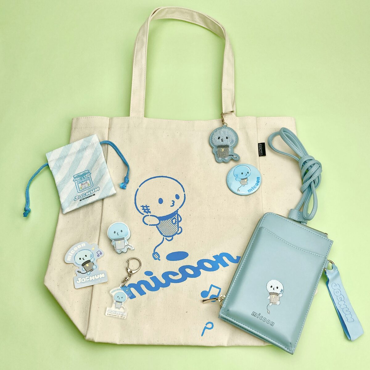 マイクン（河野純喜考案）のグッズ。 (c)