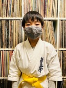 リルジンくん。週1で空手道場に通っています。