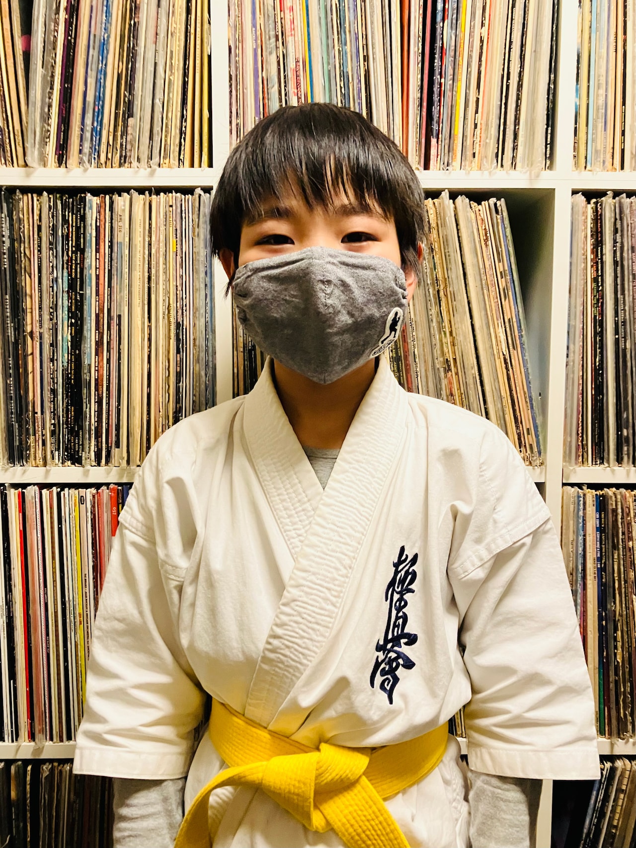 リルジンくん。週1で空手道場に通っています。