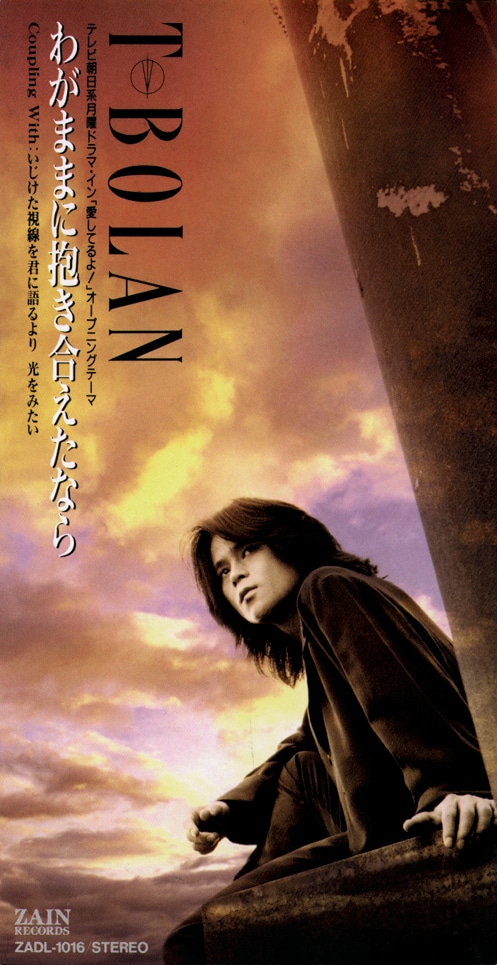 T-BOLAN「わがままに抱き合えたなら」ジャケット