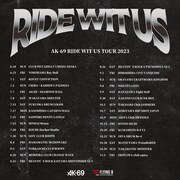 AK-69「RIDE WIT US TOUR 2023」告知画像
