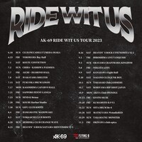 AK-69「RIDE WIT US TOUR 2023」告知画像