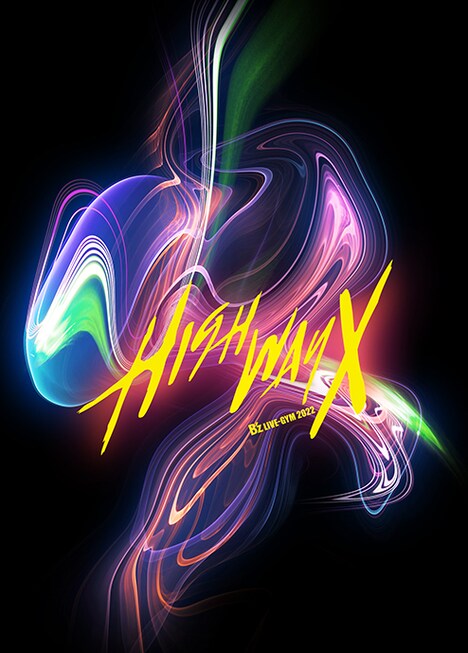 B'z「B'z LIVE-GYM 2022 -Highway X-」ジャケット