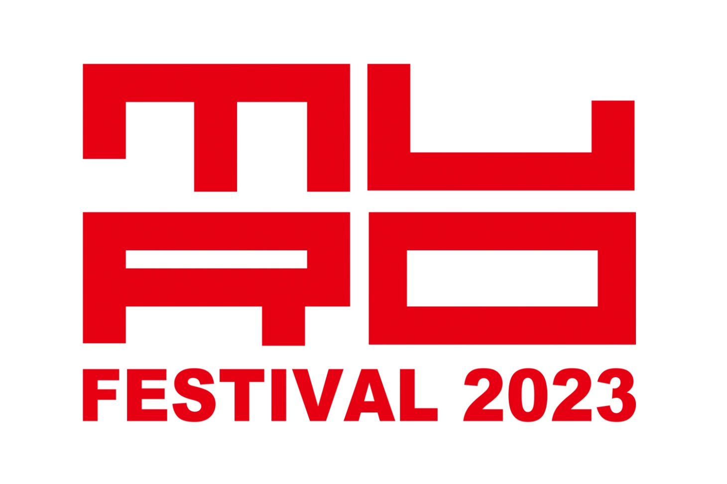 「MURO FESTIVAL 2023」ロゴ