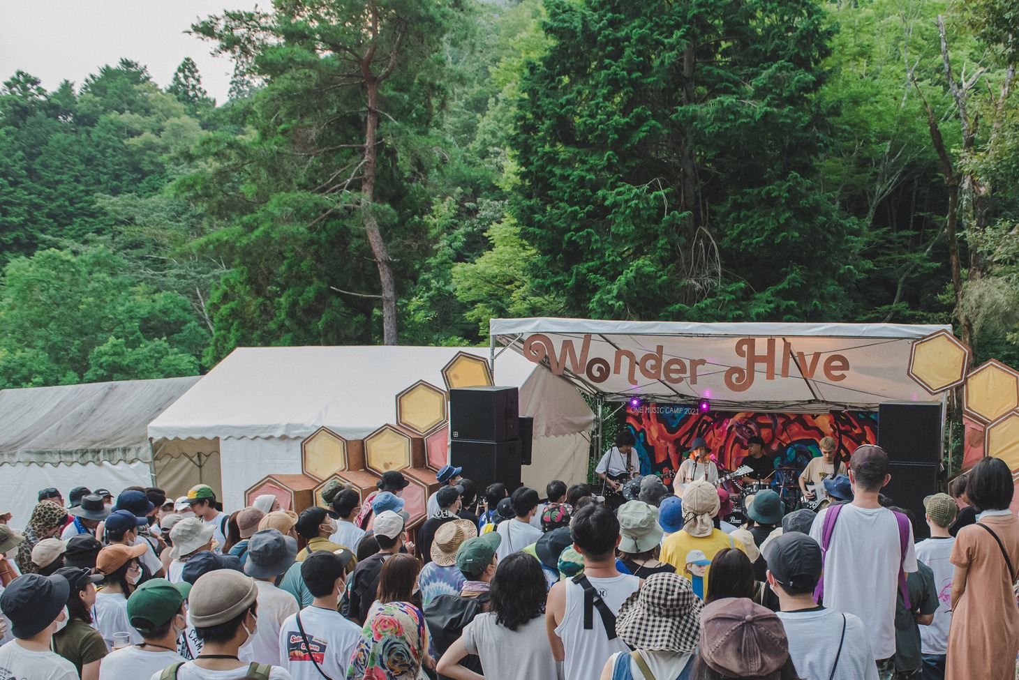 「ONE MUSIC CAMP」の様子。（Photo by Itsumi Okayashu）