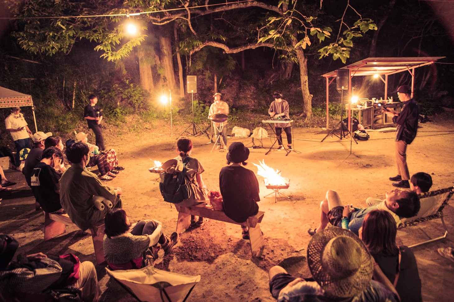 「ONE MUSIC CAMP」の様子。（Photo by Hiroshi Maeda）