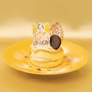 「ビバ~マツケンサンバIIワールドカフェ~オレ!」オリジナルメニューの「オーレ オレ!マツケンサンバパンケーキ」。