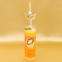 「ビバ～マツケンサンバIIワールドカフェ～オレ！」オリジナルメニューの「マツケンサンバIIドリンク～踊りあかそう～」。