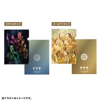 「ビバ～マツケンサンバIIワールドカフェ～オレ！」オリジナルグッズの「メタリッククリアファイル」（全2種）。