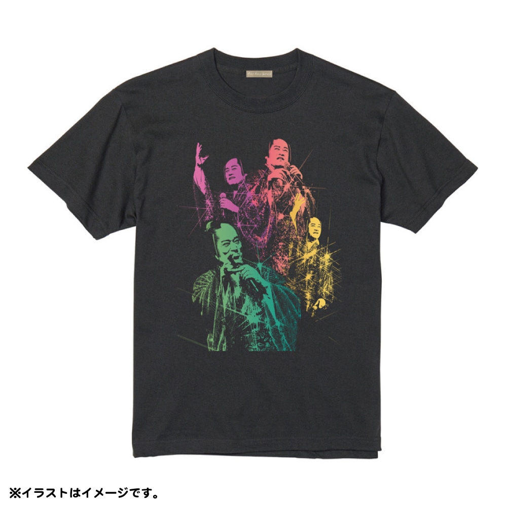 「ビバ～マツケンサンバIIワールドカフェ～オレ！」オリジナルグッズのTシャツ（カラフルサンバ）。