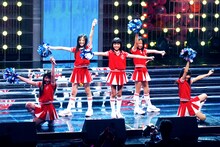 「TOKYO IDOL FESTIVAL 2010」での東京女子流。