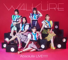 ワルキューレ「『マクロスΔ』ライブベストアルバム『Absolute LIVE!!!!!』」通常盤ジャケット