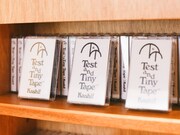 KASHIFが手がけたカセットテープ「Test&Tiny Tape Vol.1 - Kashif」。