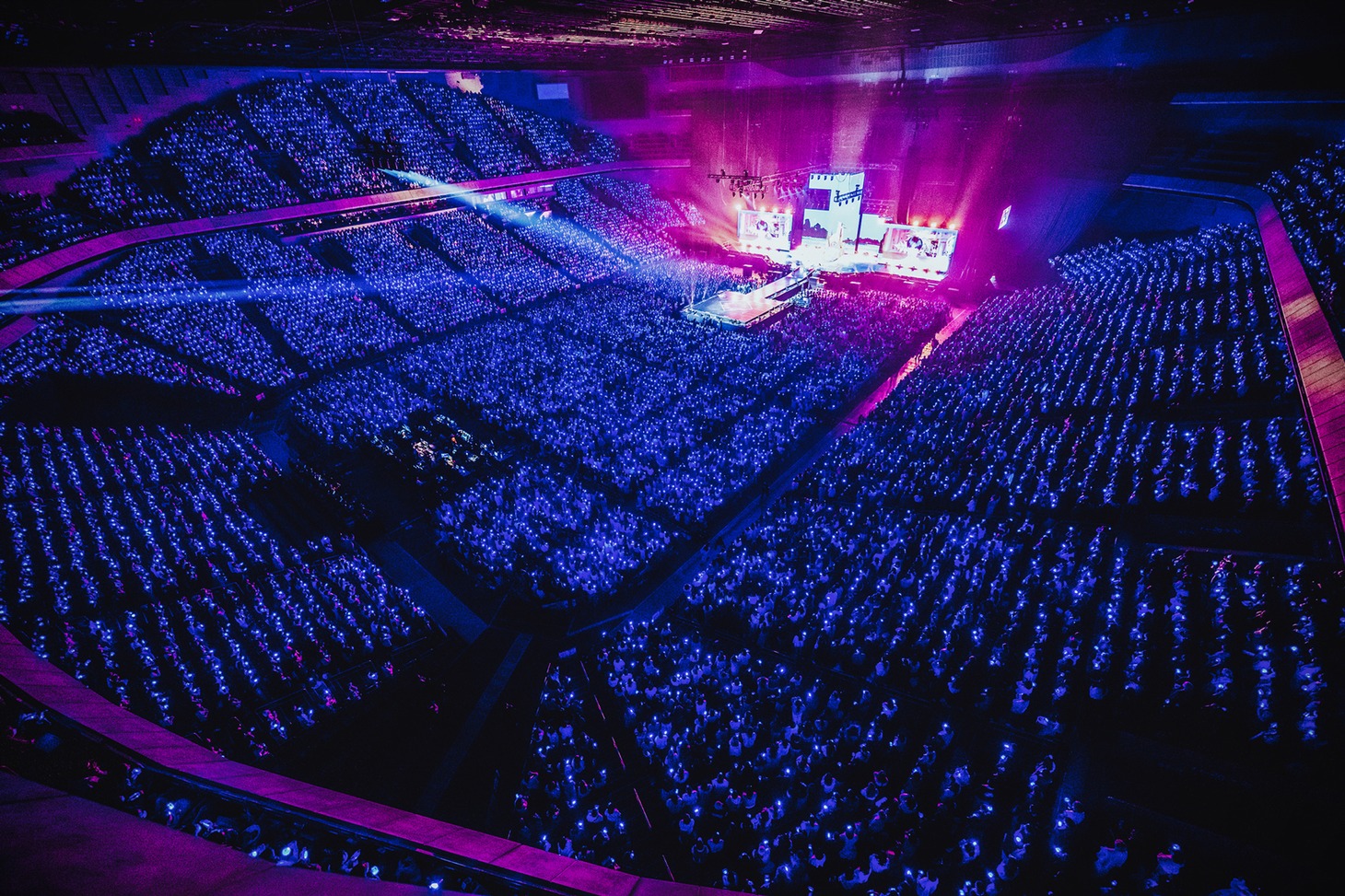 「TOMORROW X TOGETHER WORLD TOUR <ACT : SWEET MIRAGE> IN JAPAN」神奈川公演の様子。(P)&(C) BIGHIT MUSIC