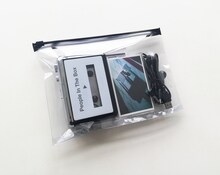 People In The Box「Camera Obscura」ポータブルカセットプレイヤー付きカセットテープ形態のイメージ。