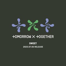 TOMORROW X TOGETHER「SWEET」告知ビジュアル