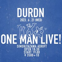 DURDN「ONE MAN LIVE!」告知画像