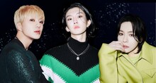 WINNERのスンユン（YOON）、スンフン（HOONY）、ジヌ（JINU）。