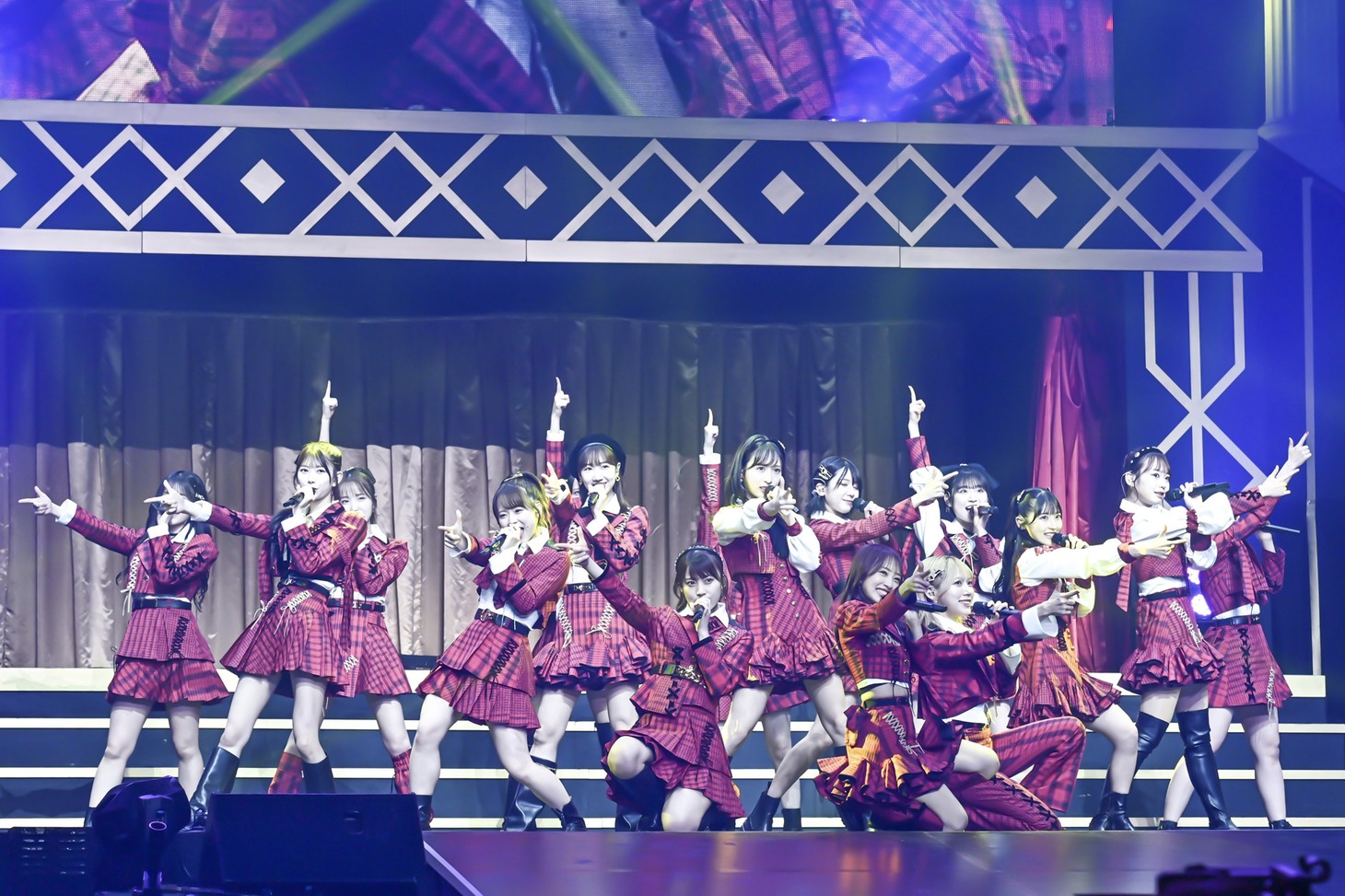 「AKB48 春コンサート 2023 ～好きだ！と叫ぼう～」の様子。