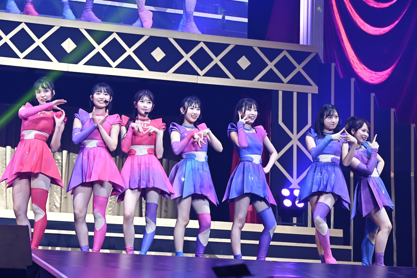 「AKB48 春コンサート 2023 ～好きだ！と叫ぼう～」の様子。