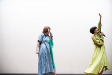 急にアンパンマンになったNao☆に追いやられるバイキンマン役のMegu。