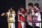 “FUJIYAMA派の星野晴海、小田惟真、松本勇輝、鈴木志音。（撮影：上溝恭香）