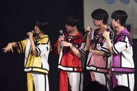 “FUJIYAMA派の星野晴海、小田惟真、松本勇輝、鈴木志音。（撮影：上溝恭香）