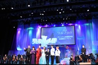 映画「リトル・マーメイド」のプレミアム吹き替え版声優お披露目イベントの様子。