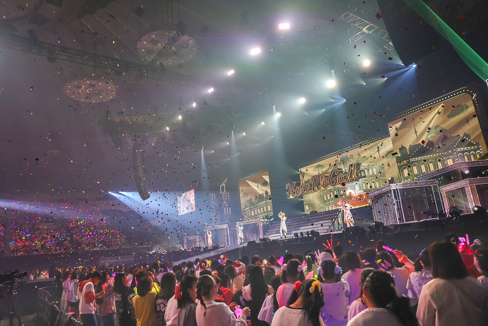 「すとぷり ARENA TOUR 2023 "Here We Go!!"」最終公演の様子。（撮影：林晋介、小瀬広明）