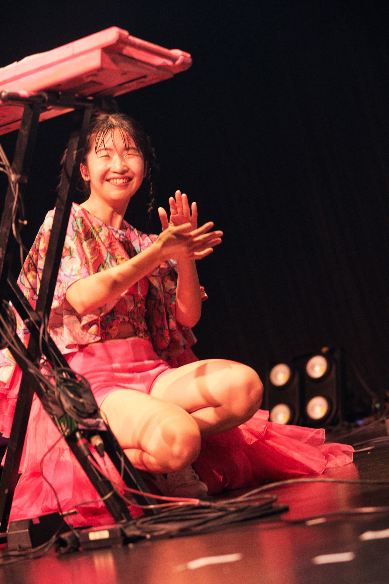 マナ（Vo, Key / CHAI）（Photo by Yoshio Nakaiso）