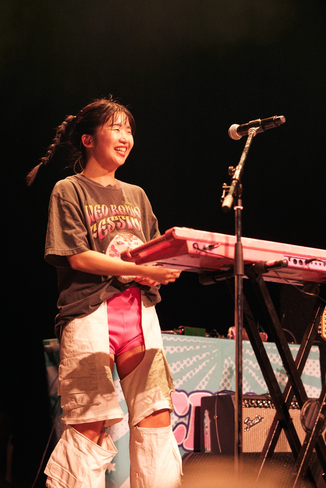 マナ（Vo, Key / CHAI）（Photo by Yoshio Nakaiso）